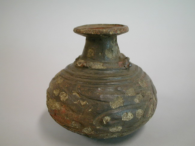 一宮市博物館データ検索システム｜縄文土器：漆塗壺